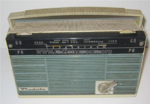 RA264T/00; Radiola marque (ID = 158181) Radio