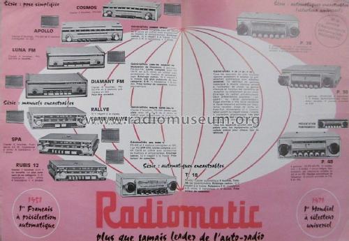 Apollo ; Radiomatic, S.F.R.T. (ID = 3024439) Car Radio