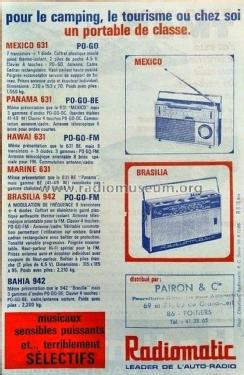 Bahia 942; Radiomatic, S.F.R.T. (ID = 3026315) Radio