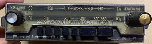 Rubis ; Radiomatic, S.F.R.T. (ID = 3023899) Car Radio