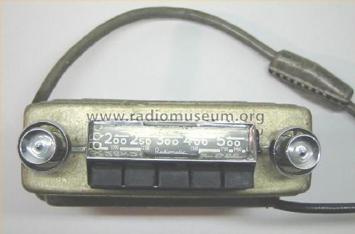 inconnu 2 ; Radiomatic, S.F.R.T. (ID = 100476) Car Radio