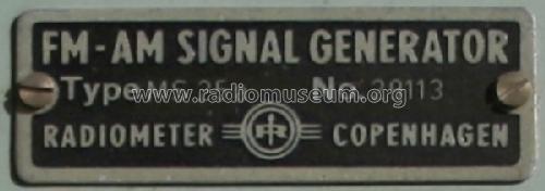 FM-AM Signal Generator MS 25a; Radiometer; (ID = 1219781) Equipment