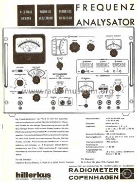 Frequenzanalysator FRA-3; Radiometer; (ID = 753573) Equipment