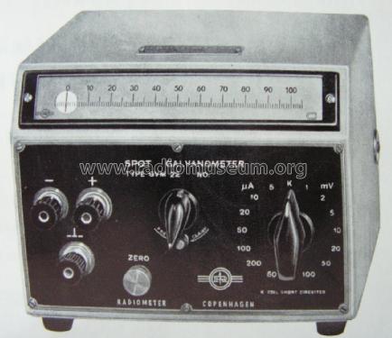 Spot Galvanometer GVM 22; Radiometer; (ID = 2065898) Ausrüstung