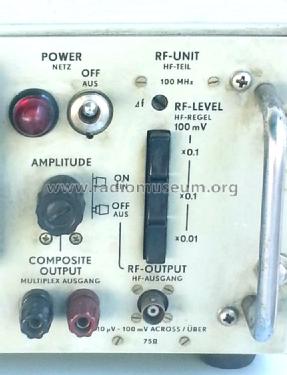 Stereo-Generator SMG 1; Radiometer; (ID = 2127092) Equipment