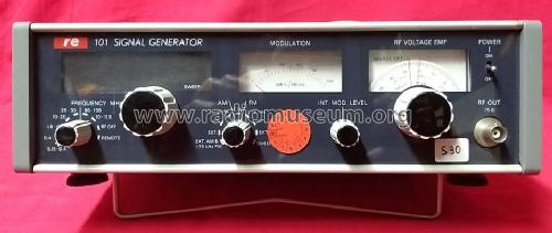 Signal Generator RE101a; Radiometer; (ID = 2905540) Equipment