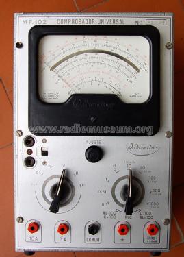 Comprobador Universal MF-102; Radiométrico, Carlos (ID = 2456537) Equipment