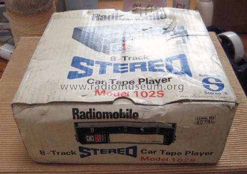 8 Track Stereo Car Tape Player 102S; Radiomobile Ltd., (ID = 2846851) R-Player