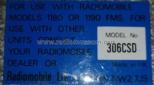 Auto Eject Stereo Cassette 306ESD; Radiomobile Ltd., (ID = 2695965) R-Player