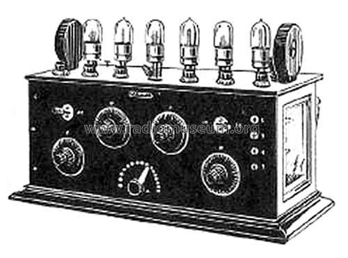 Poste à 6 lampes ; Radiomuse, A. Robert (ID = 1979783) Radio