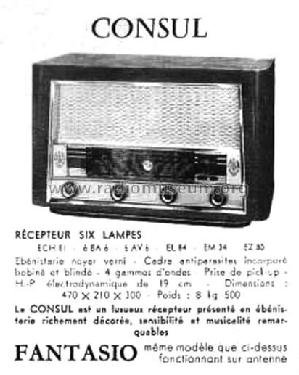 Consul ; Radiomuse, A. Robert (ID = 1979810) Radio