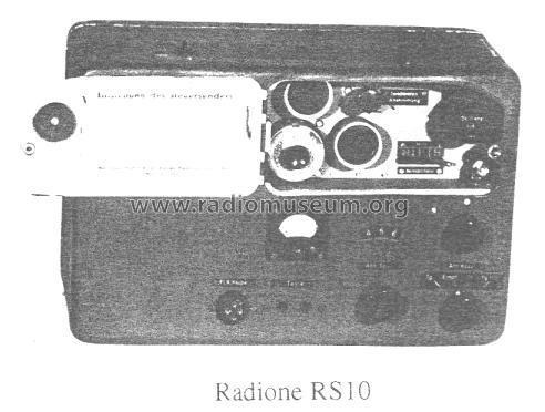 10-Watt-Sender RS10; Radione RADIO (ID = 50024) Commercial Tr