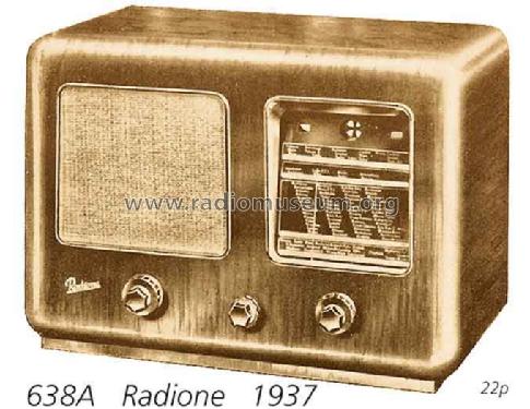 638U; Radione RADIO (ID = 711590) Radio