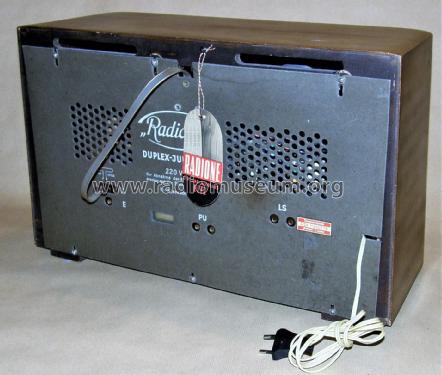 Duplex Junior 58U; Radione RADIO (ID = 2208810) Radio