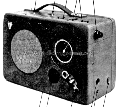 Luftwaffenkoffer ER2 7 tubes; Radione RADIO (ID = 1955857) Radio