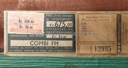 Combi FM ; Radionette; Oslo (ID = 2176580) Radio