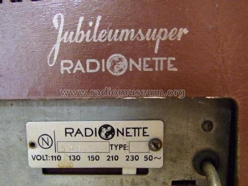 Jubileumssuper ; Radionette; Oslo (ID = 2008887) Radio