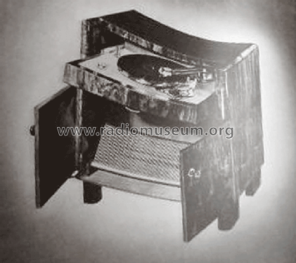 Radioglobe Exquisit - Musikschrank ; Radiophon Company, (ID = 2925592) R-Player