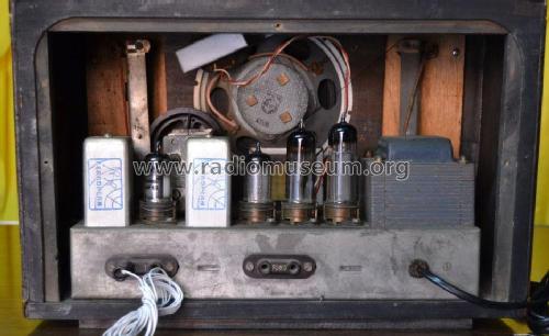 49 - Madera, Dos diales, 4 mandos; Unknown - CUSTOM (ID = 1835385) Radio