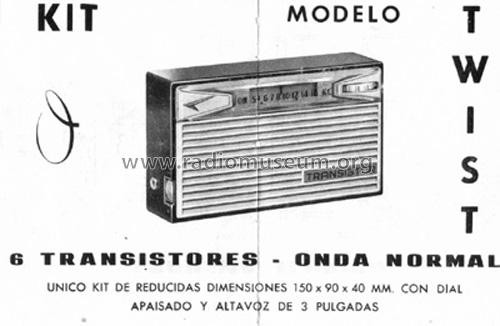 Twist 6 Transistor ; Unknown - CUSTOM (ID = 1307230) Kit