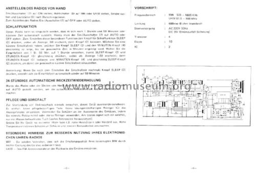 Tina 202 ; Radiotone Vertriebs- (ID = 3095739) Radio