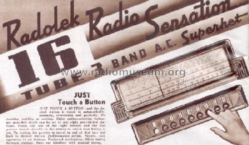 17545 ; Radolek Co., Chicago (ID = 203687) Radio