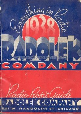 17545 ; Radolek Co., Chicago (ID = 203689) Radio