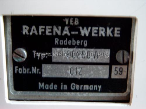 Junior 60800A; Rafena Werke (ID = 1997684) Television