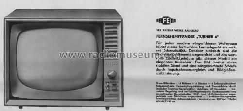 Turnier 6 1171.108-20001; Rafena Werke (ID = 2085091) Television