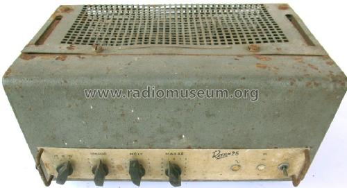 Power Amplifier Rafilm 25 RR6032; Budapesti (ID = 1406090) Ampl/Mixer