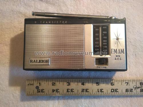 9 Transistor AM FM with A.F.C. FM-990; Raleigh Kaysons (ID = 2483015) Radio