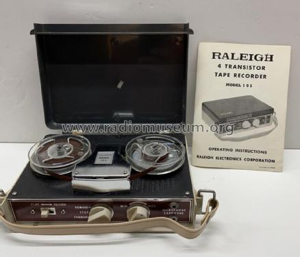 4 Transistor Tape Recorder 105; Raleigh Kaysons (ID = 2819963) Enrég.-R