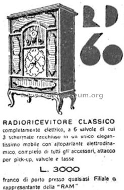 RD60; RAM R.A.M., Radio (ID = 1132076) Radio