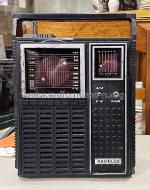 Solid State AM/FM Portable Radio C-202; Rambler brand, Sun (ID = 3033108) Radio