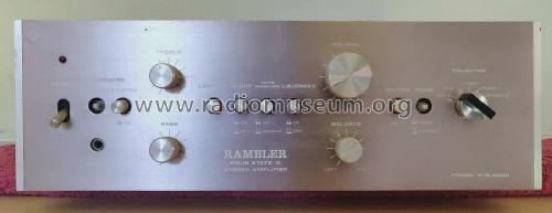 Solid State IC Stereo Amplifier STB-6000; Rambler brand, Sun (ID = 3031756) Ampl/Mixer