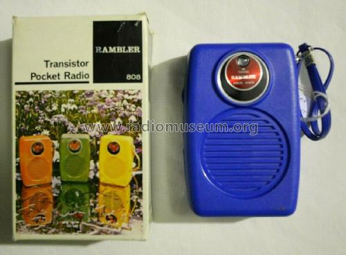 Transistor Pocket Radio 808; Rambler brand, Sun (ID = 2536832) Radio