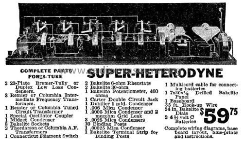 Superhet ; Randolph Radio Corp. (ID = 1257025) Kit