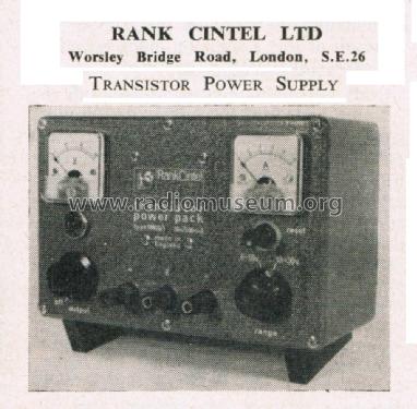 Transistor Power Pack 18920/1; Cintel Band Cinema (ID = 2782205) Power-S