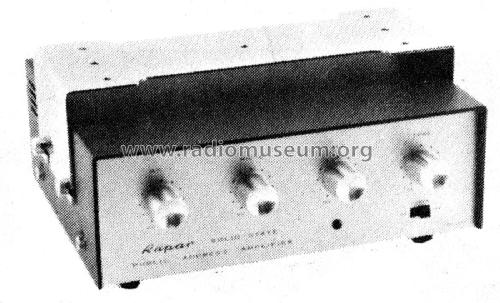 Rapar Solid State Public Address Amplifier. TPA-30; Rapar, Radio Parts (ID = 2441323) Ampl/Mixer