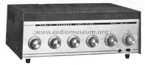 Rapar Public Address Amplifier PA539; Rapar, Radio Parts (ID = 2442946) Ampl/Mixer