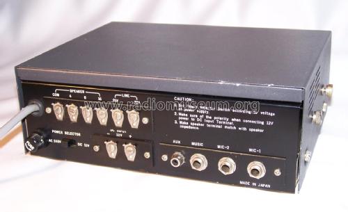 Rapar Solid State Public Address Amplifier. TPA-30; Rapar, Radio Parts (ID = 2397105) Ampl/Mixer