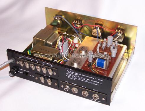 Rapar Solid State Public Address Amplifier. TPA-30; Rapar, Radio Parts (ID = 2397106) Ampl/Mixer