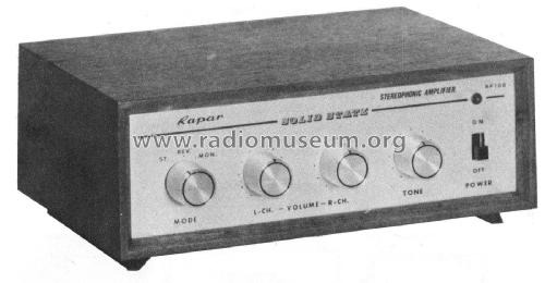 Rapar Stereo Amplifier RP282; Rapar, Radio Parts (ID = 2435311) Ampl/Mixer