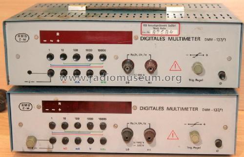 Digitales Multimeter DMM-137/1; Rationalisierungsmit (ID = 2231858) Equipment