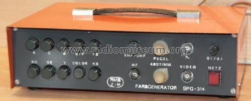 Farbbildmustergenerator SPG314; Rationalisierungsmit (ID = 2227205) Ausrüstung