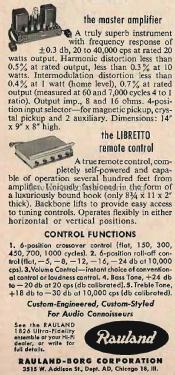 1826 'Libretto' Ch= 1801A Ch= 1805A; Rauland Corp.; (ID = 1799248) Ampl/Mixer