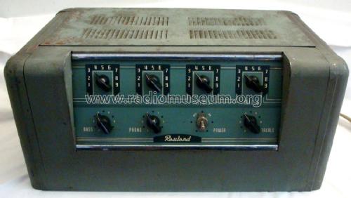 W-861; Rauland Corp.; (ID = 1792147) Ampl/Mixer