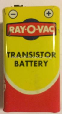 9 Volt Battery 1604; Ray-O-Vac / Rayovac, (ID = 2519873) Power-S