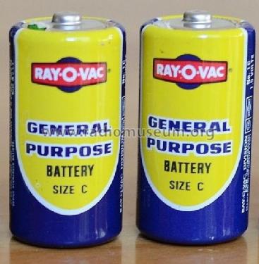 General Purpose - Battery - Size C - 1.5 Volts 1C; Ray-O-Vac / Rayovac, (ID = 1742505) A-courant