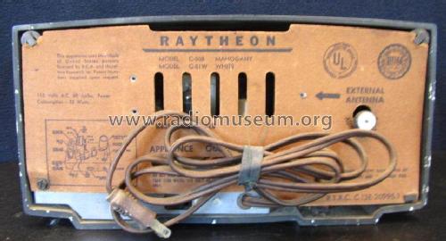 C-51W Ch= 4D16-A; Raytheon Mfg. Co.; (ID = 1781196) Radio